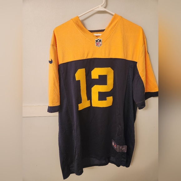 Nike Green Bay Packers Aaron Rodgers throwback jersey